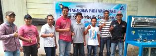 Pengabdian Masyarakat PNBP Polbeng Taja Pelatihan Perawatan Air Conditioning (AC) Tahun 2018